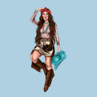 Western Cowgirl Premium Hoodie | Teevron