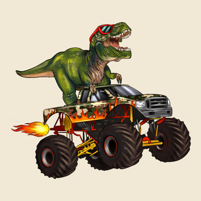 Monster Truck And T Rex Dinosaur Premium Tee by Artiststas | Teevron