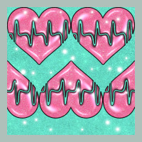 Nursing Heart Seamless Pattern Heavyweight Hoodie | Teevron
