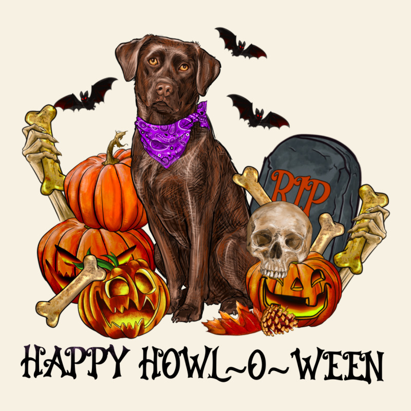 Happy Howl-o-ween Vintage Tee by RanaPortraitStore | Teevron