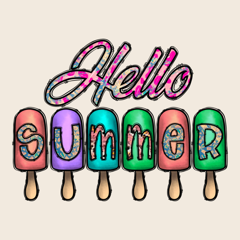 Hello Summer Zipper Hoodie by CowhideDigitalArt | Teevron