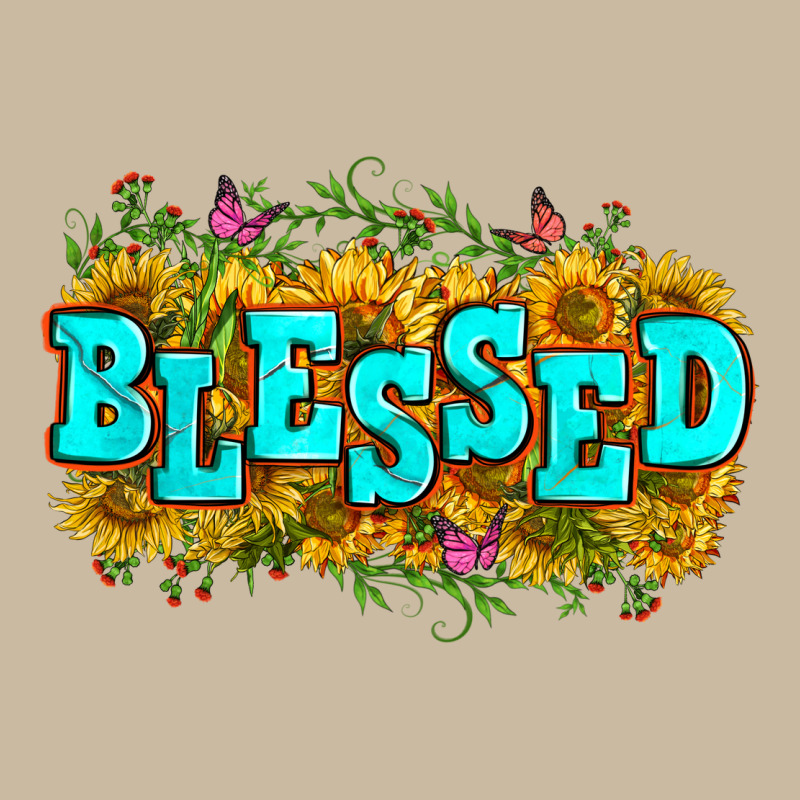 Western Blessed Long Sleeve Tee by Zillion Design Studio | Teevron
