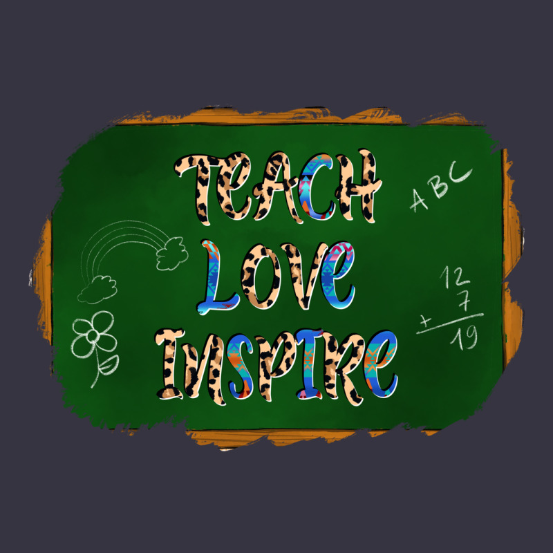 Teach Love Inspire Chalkboard Vintage Hoodie by AdoDesignShop | Teevron