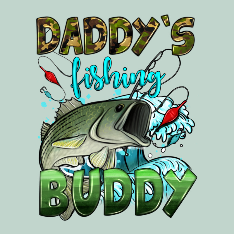 Daddy's Fishing Buddy Zipper Hoodie by HRA Design Shop | Teevron