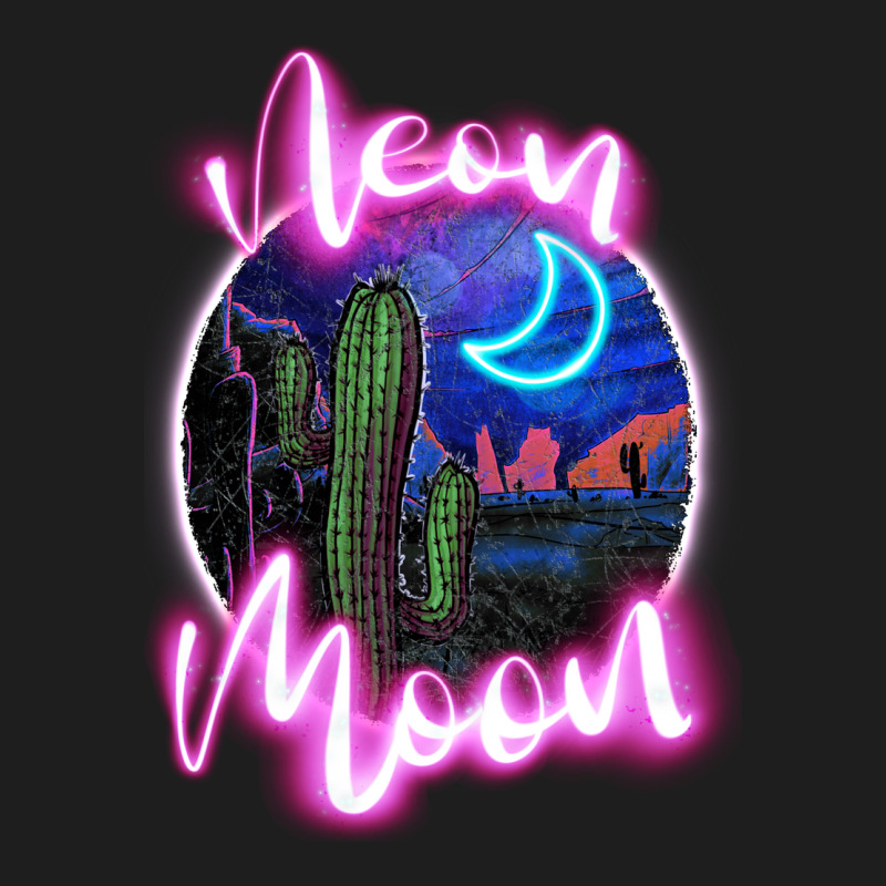 Neon Moon Heavyweight Hoodie by JahusDesignShop | Teevron
