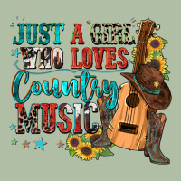 Just A Girl Who Loves Country Music Urban Heavy Tee | Teevron