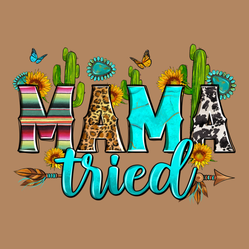 Mama Tried Long Sleeve Tee by Zillion Design Studio | Teevron