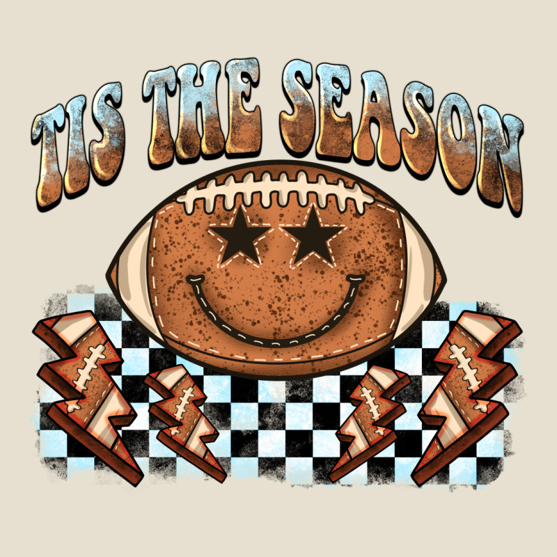 Tis The Season Football Smiley Face Urban Heavy Tee by BarkalooDesign | Teevron