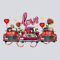 Valentine's Day Farm Trucks Farm Animals Zipper Hoodie | Teevron