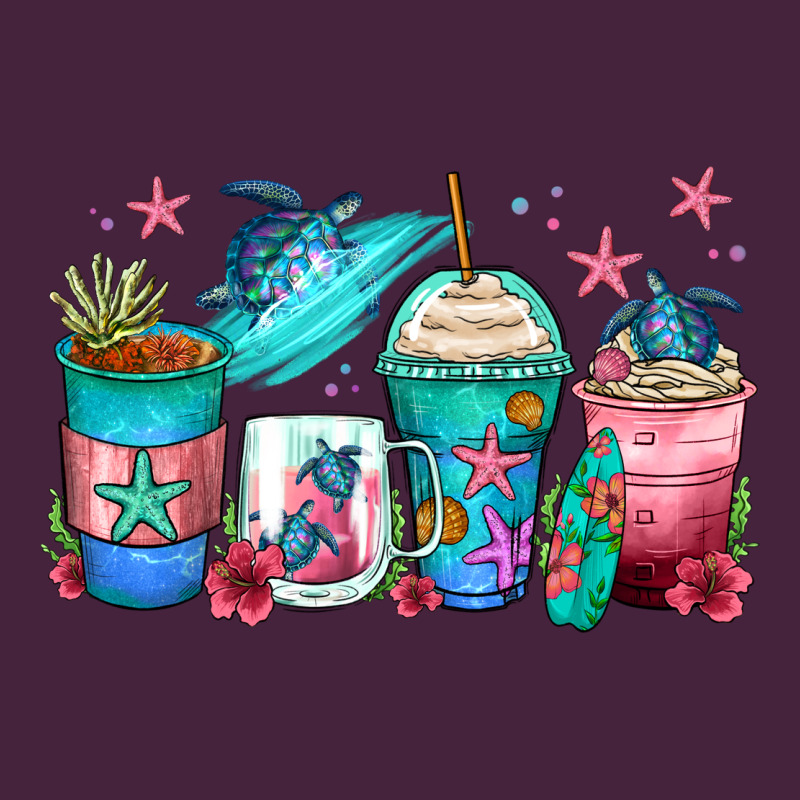 Turtle Coffee Cups Classic Tee by Zillion Design Studio | Teevron