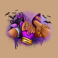 Halloween Sneaker And Heel Afro Woman Vintage Tee | Teevron