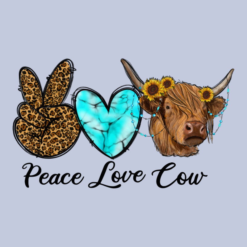 Peace Love Cow Long Sleeve Tee by RanaPortraitStore | Teevron