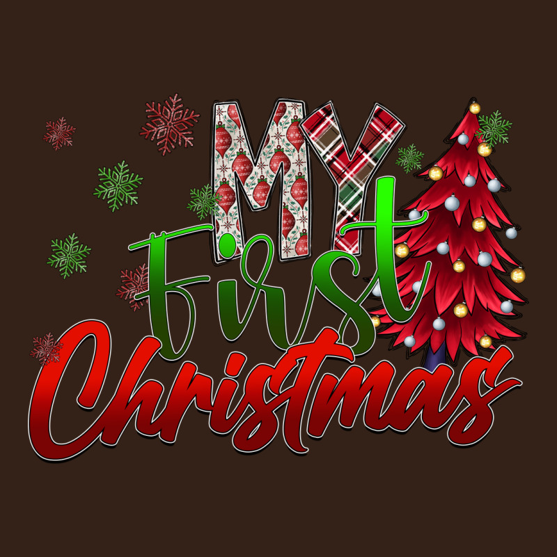 My First Christmas Heavy Core Tee by SublimationCraftShop | Teevron