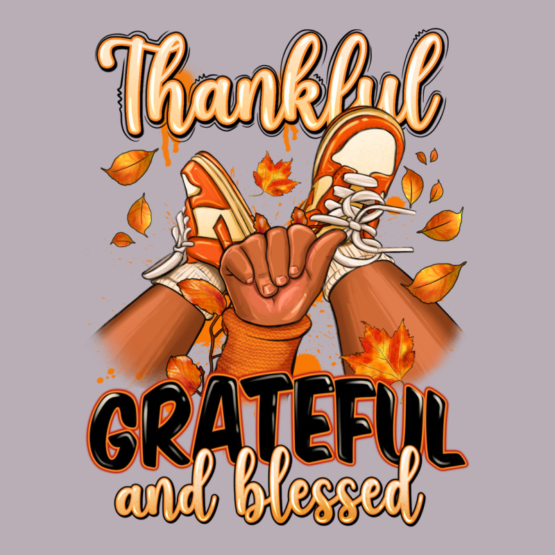 Thankful Grateful And Blessed Black Boy Sneakers Vintage Tee by RanaPortraitStore | Teevron