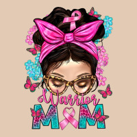 Warrior Mom Messy Bun With Flowers Urban Hoodie | Teevron