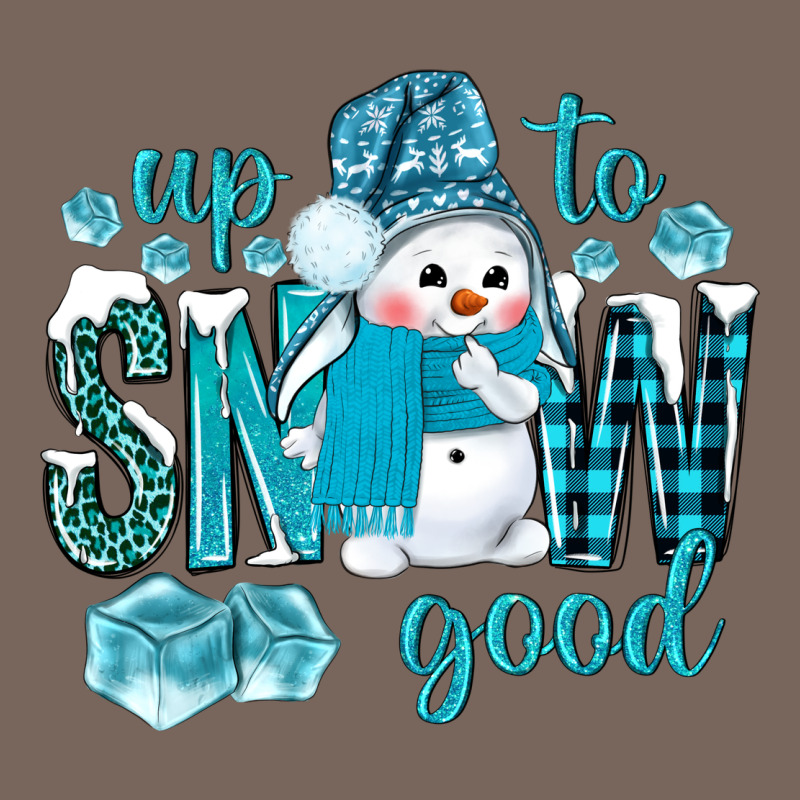 Up To Snow Good And Cute Snowman Premium Hoodie by NancyCooperArtShop | Teevron