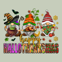 Happy Hallothanksmas Gnomes Ladies Tee | Teevron