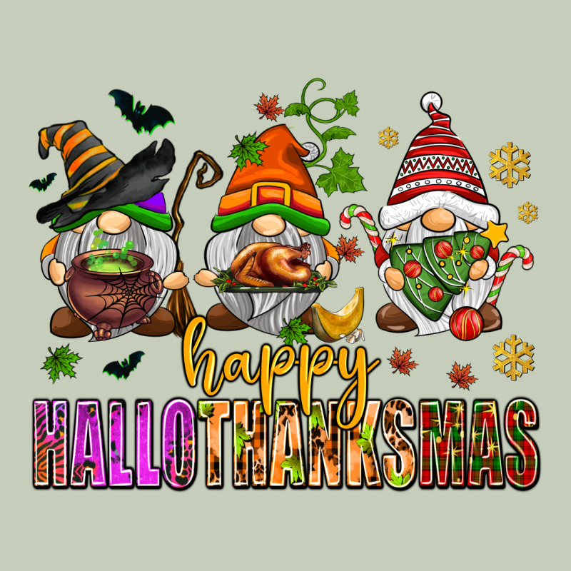 Happy Hallothanksmas Gnomes Ladies Tee by AdoDesignShop | Teevron