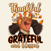 Thankful Grateful And Blessed Black Man Sneakers Vintage Tee | Teevron