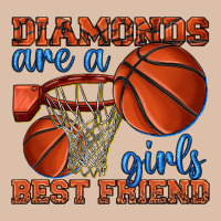 Diamonds Are A Girls Best Friend Basketball Urban Heavy Tee | Teevron