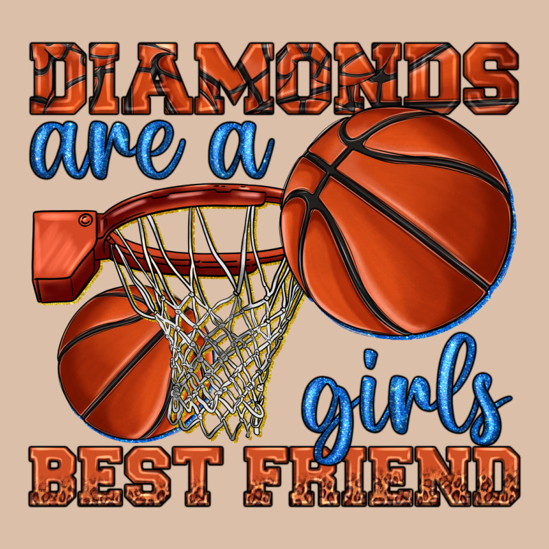 Diamonds Are A Girls Best Friend Basketball Urban Heavy Tee by texasbilliewilder | Teevron