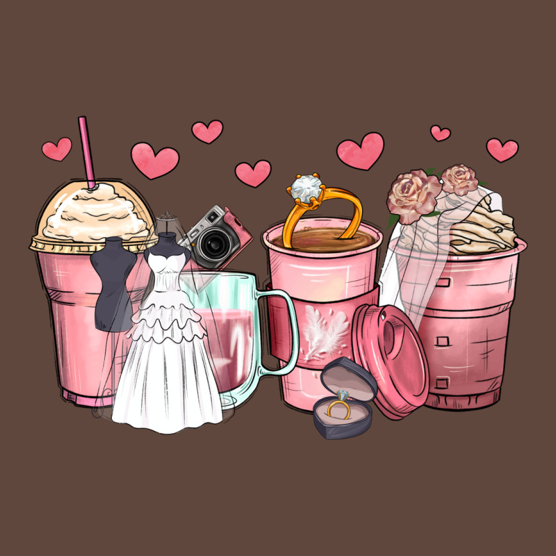 Wedding Bride Coffee Cups Classic Tee by Zillion Design Studio | Teevron