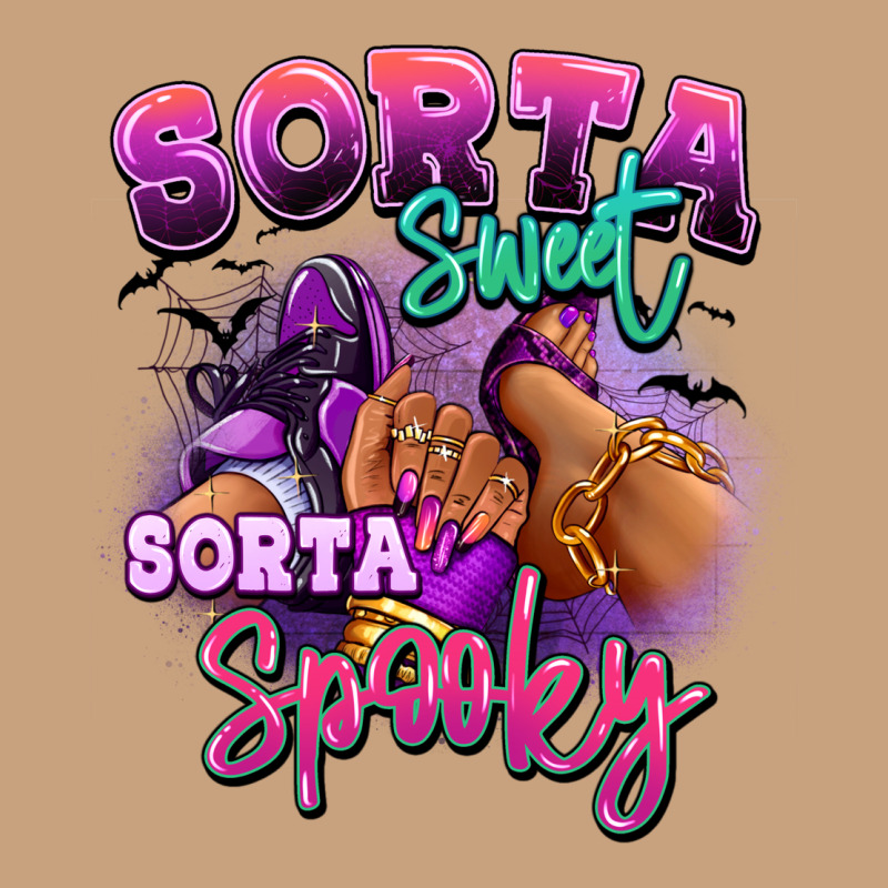 Sorta Sweet Sorta Spooky Sneaker And Heel Afro Wom Vintage Tee by RanaPortraitStore | Teevron
