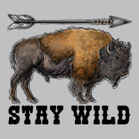 Stay Wild Bison Long Sleeve Tee | Teevron