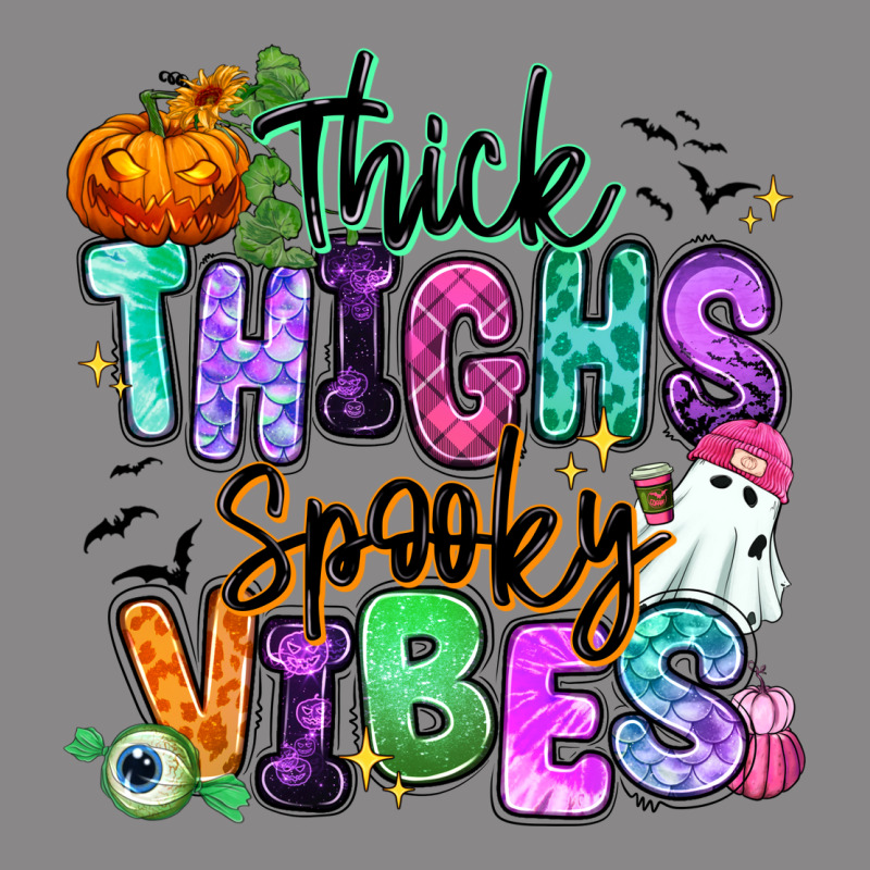 Thick Thighs Spooky Vibes Vintage Tee by RanaPortraitStore | Teevron