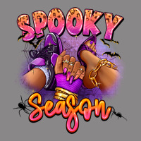 Spooky Season Sneaker And Heel Afro Woman Vintage Tee | Teevron