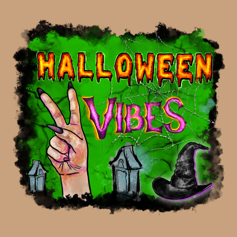 Watercolor Halloween Vibes Vintage Tee by RanaPortraitStore | Teevron