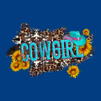Western Cowgirl And Sunflower With Hat And Cowhide Leopard Premium Sweatshirt | Teevron