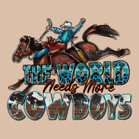 The World Needs More Cowboys Urban Heavy Tee | Teevron
