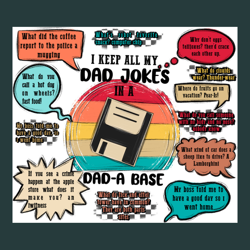 ı Keep All My Dad Jokes In A Dad A Base Premium Hoodie by MaliasSmallBusiness | Teevron