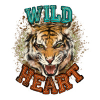 Wild Heart Tiger College Western Premium Hoodie | Teevron