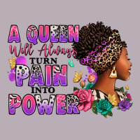 A Queen Will Always Turn Pain Into Power Vintage Tee | Teevron
