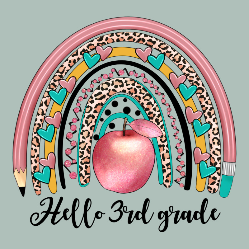Hello 3rd Grade Heavyweight Hoodie by JahusDesignShop | Teevron