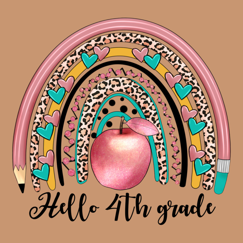 Hello 4th Grade Heavyweight Hoodie by JahusDesignShop | Teevron