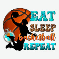 Eat Sleep Basketball Repeat Urban Heavy Tee | Teevron