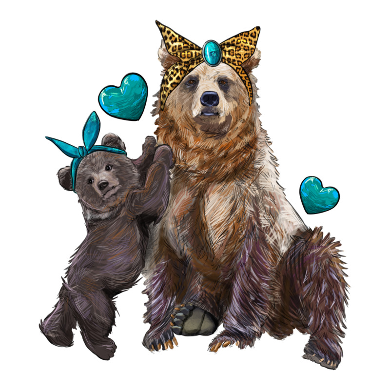 Mama Bear And Baby Bear Premium Sweatshirt by Artiststas | Teevron