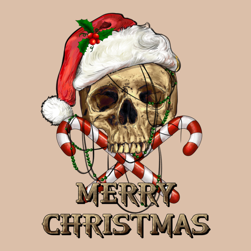 Merry Christmas Skull Urban Heavy Tee by RanaPortraitStore | Teevron