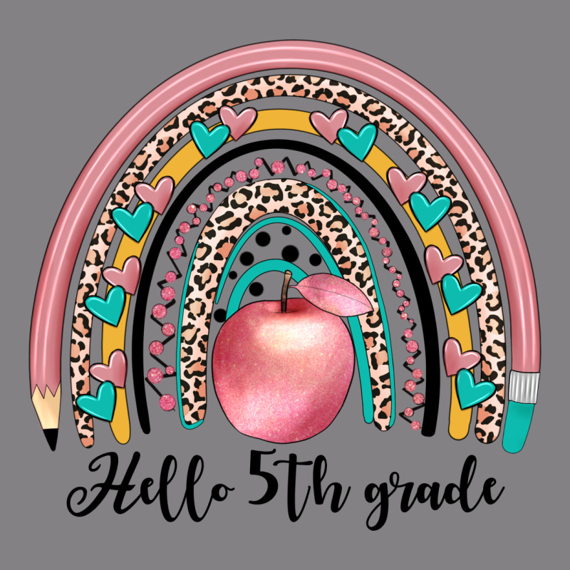 Hello 5th Grade Heavyweight Hoodie by JahusDesignShop | Teevron