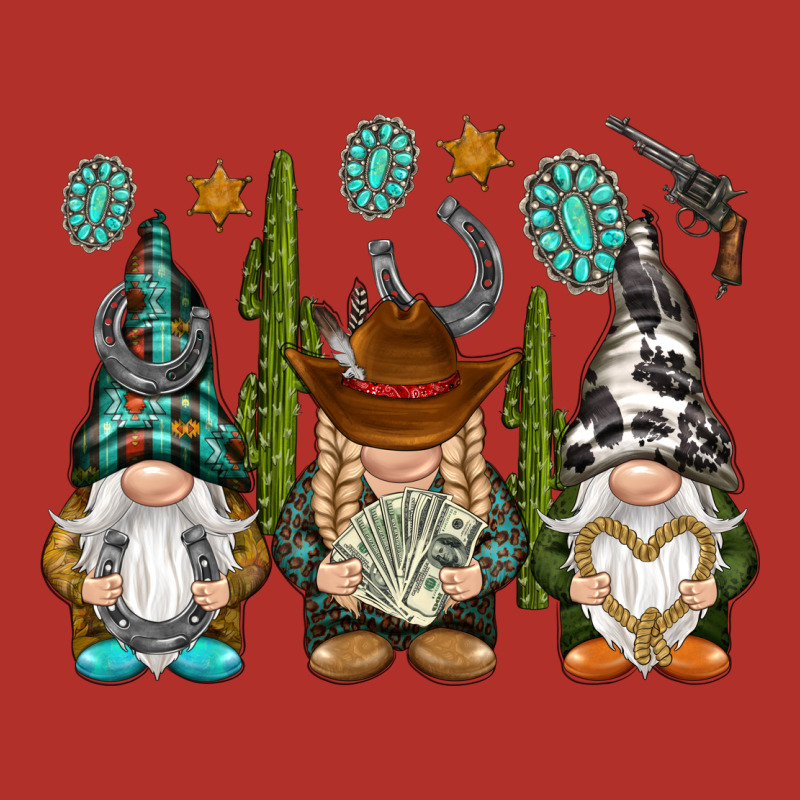 Western Gnomies Premium Hoodie by NancyCooperArtShop | Teevron