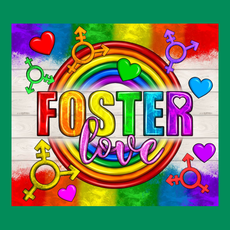 Foster Love Lgbtq+ Tumbler Urban Hoodie by BundleAndBundleShop | Teevron