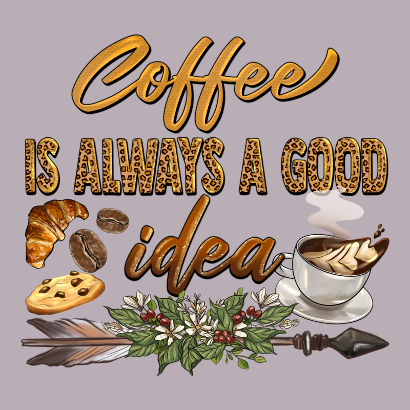 Coffee Is Always A Good Idea Vintage Tee by BarkalooDesign | Teevron