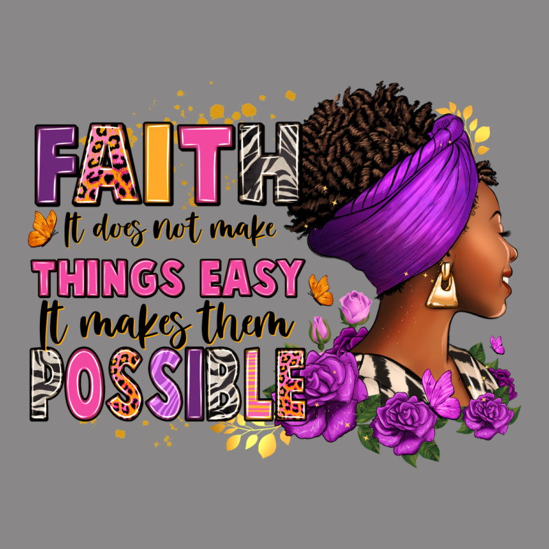 Faith It Does Not Make Things Easy Vintage Tee by RanaPortraitStore | Teevron