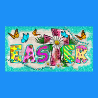 Easter Cross License Plate Template Classic Tee | Teevron