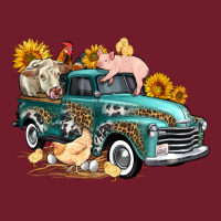 Western Farm Truck Coop Animals Farm Animals Zipper Hoodie | Teevron