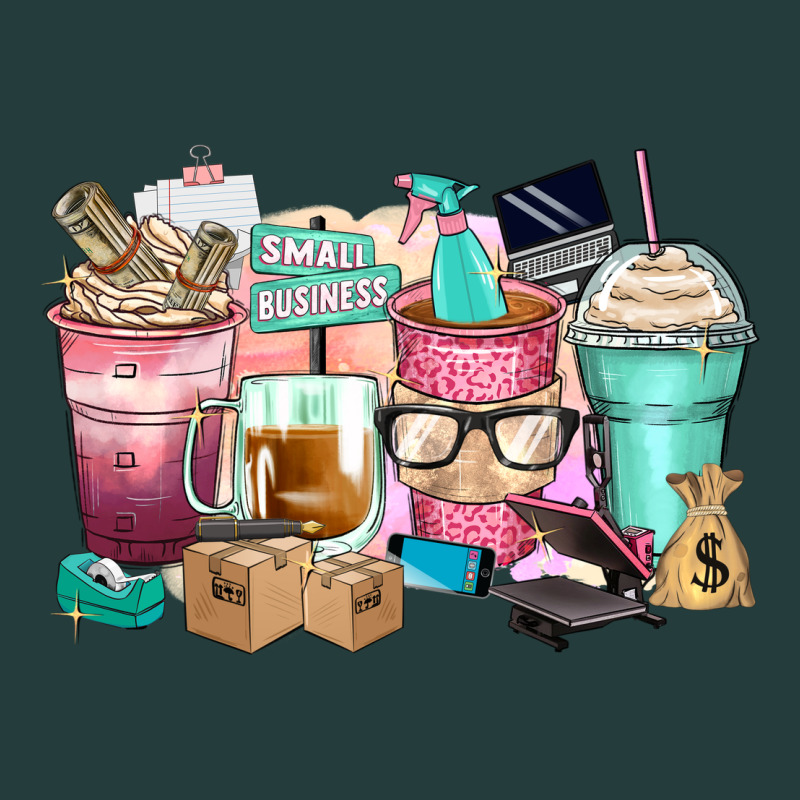 Small Business Coffee Cups Classic Tee by Zillion Design Studio | Teevron
