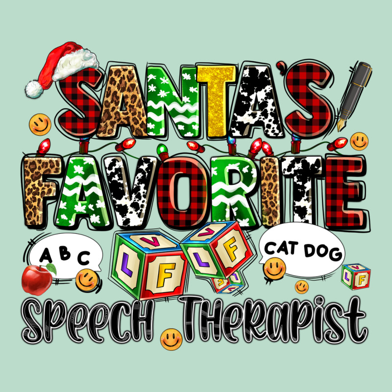 Santas Favorite Speech Therapist Premium Hoodie by AdoDesignShop | Teevron